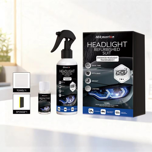 Headlight restoration fluid - headlight,