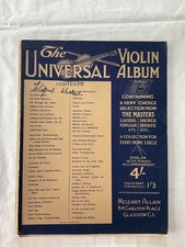 The Universal Violin Album Sheet Music.