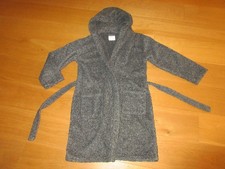 boys Next blue fleece hooded belted dressing gown robe age 13 - 14 years