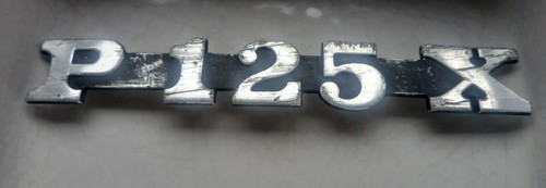 Vespa p125x badge piaggio - p125x,