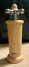 Vintage Legnoart France Peugeot Mahlwerk Pepper Mill 8” Tall - NEW