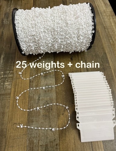 25x vertical blind - weights, +