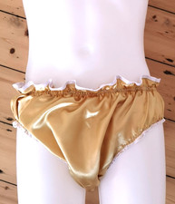 ABDL Panties PVC Lined Satin