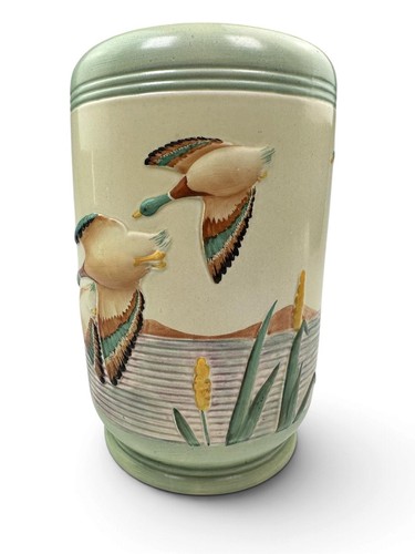 Tall maling pottery flight - maling,