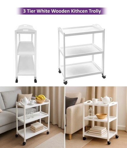 Tier kitchen trolley - kitchen, storage