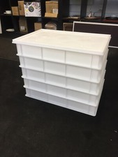 5 X Stackable Dough Food Trays