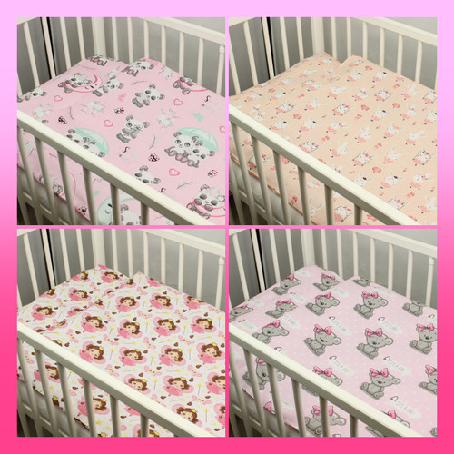 Pcs cot bedding set - 4,