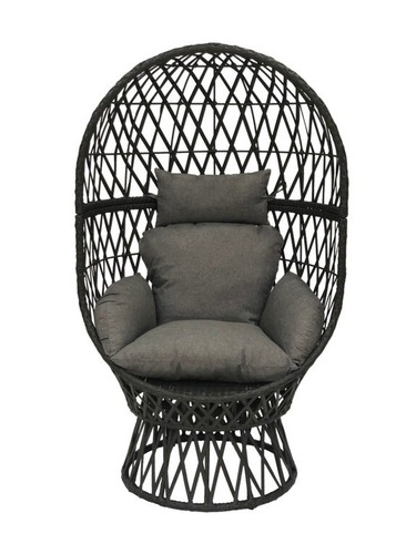 Status swivel egg chair rattan - chair,