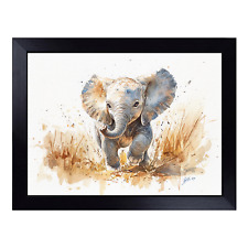 Baby Elephant Vol.2 Lap Tray Cushioned Padded TV Dinner Food Laptop Desk