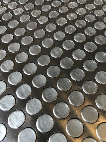 Rubber floor matting coin - floor, coin/