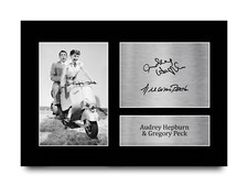 Audrey Hepburn & Gregory Peck