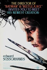 Tim Burton's Edward Scissorhands 1990 Very Rare Unmounted 35mm Film Cells