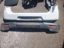 2012 MITSUBISHI COLT REAR BUMPER WHITE 5 DOOR