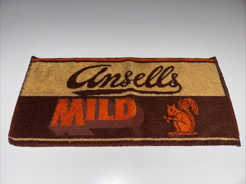 Vintage pub bar towel ansells - towel,