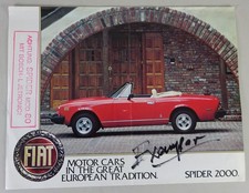 Brochure Fiat 124 Spider 2000 USA | ENG | 1980 status