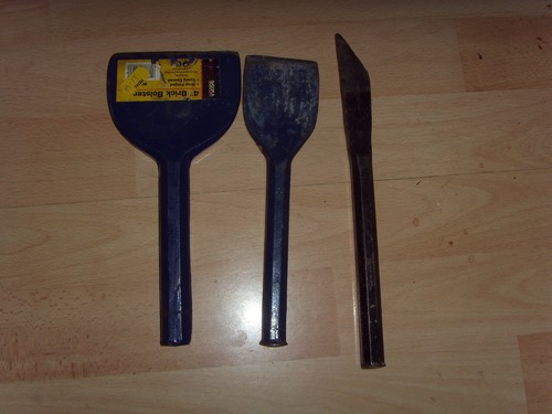 Bolster chisels and - 2, 1