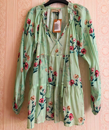 Vintage naudic green pink - naudic, green/pink