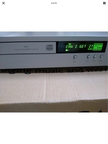 Arcam fmj cd17 player - arcam, with