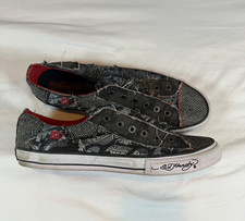 Don Ed Hardy Shoes Skate Low