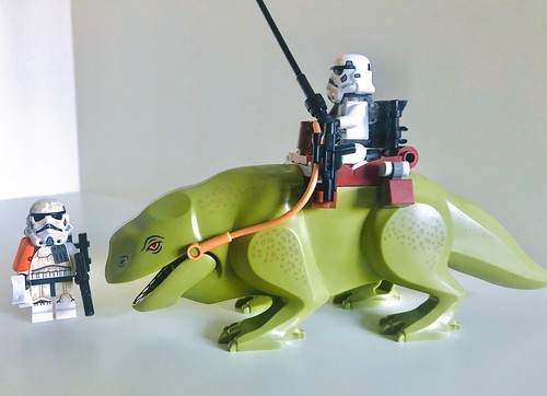 Lego star wars dewback - wars,