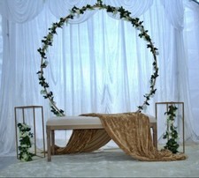 Wedding , Mehendi ￼￼, Nikkah ,Stage & Backdrops For Hire (Angelic Stage)