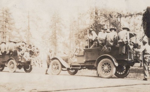 Antique 1922 group - u.s., army