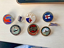 Lot of 8 rare Model Power Boats and Planes  Badges