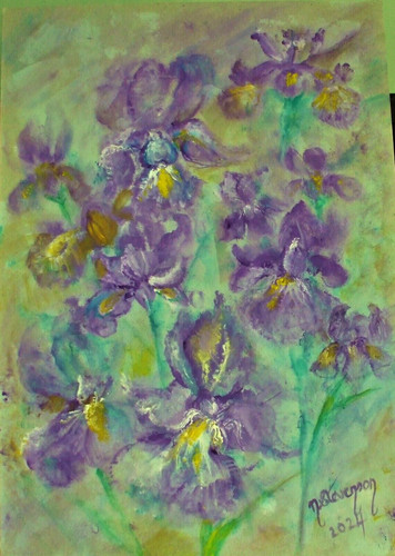 Gouache painting dream of - painting,