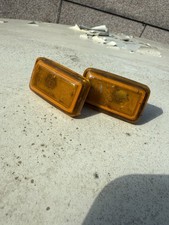 VW Golf MK2 Side Indicators Set Orange Hella Repeaters Pair OEM 84-92 