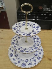 Spode BLUE COLONEL three tier