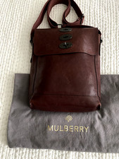 Mulberry Oxblood Leather Brynmore Crossbody Large Bag Very Good Condition