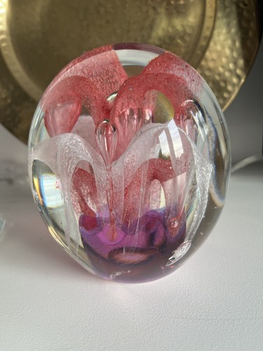 Vintage pink purple - , white