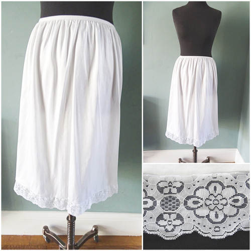 Vintage half slip petticoat - vintage,