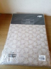 Dorma Elston Luxury Linen Look 100% Cotton single valance 90 x 190 x 38cm BNIP