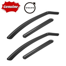 Genuine Volvo XC60 MK1 2008-2017 In-Channel Smoke Wind Deflectors 4pc Tinted ⩞