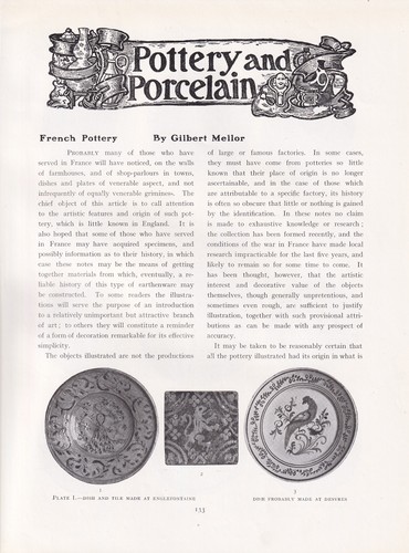 French pottery original - pottery.,