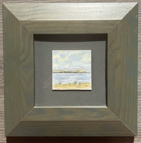 Miniature framed original - miniature,