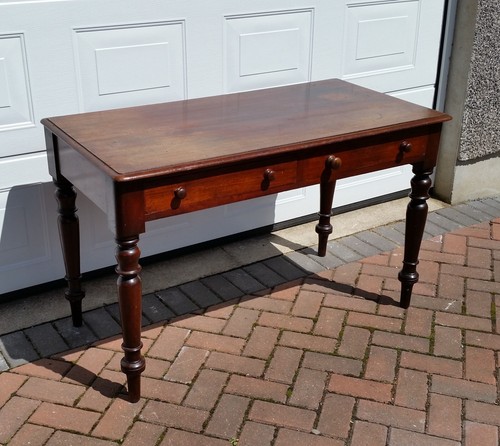 Victorian side table desk - victorian,