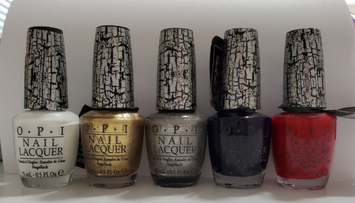 Opi shatter polish white red - polish-white,,