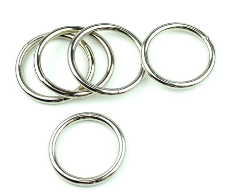 Steel welded ring nickel - steel,