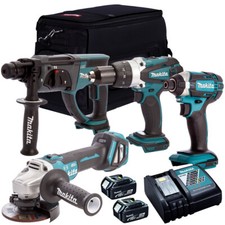Makita 18V LXT 4 Piece Combo