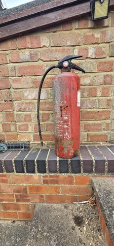 Vintage chubb fire water - vintage,