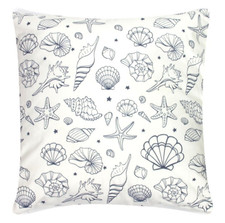 Nautical Shells Cushion with