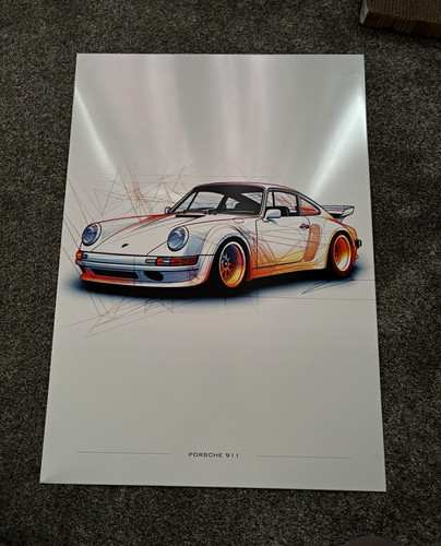 Gulf racing team metal sign - team, &