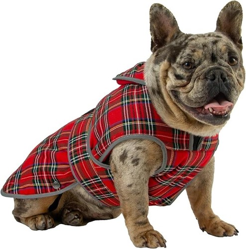 Ancol heritage coat red - red, tartan