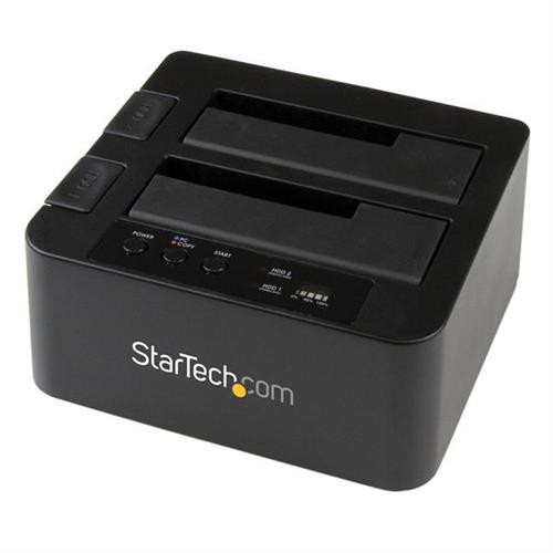 Startech dual bay hard drive - bay,