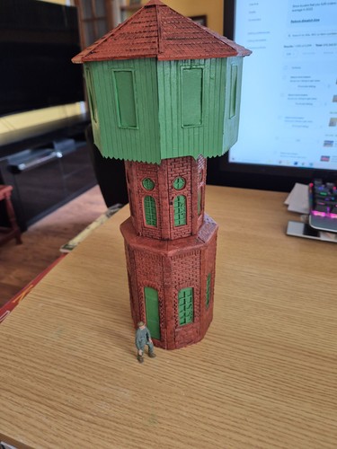 Brick water tower - 1/35,
