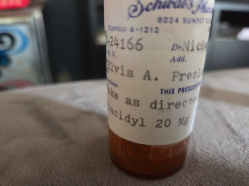 Elvis presley owned and - presley,