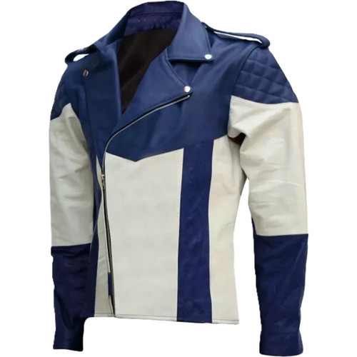 Men blue white genuine - men's,