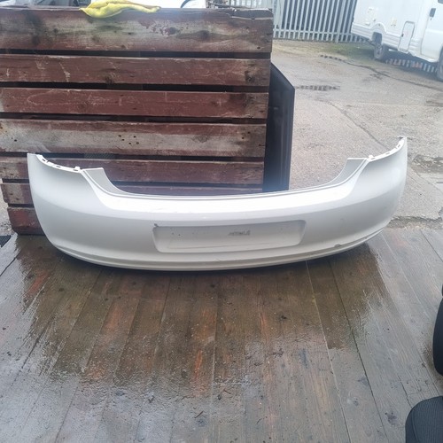 Polo rear bumper white - polo, 6r